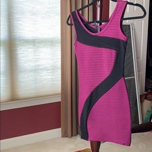 NWT Guess purple bodycon dress sz XS